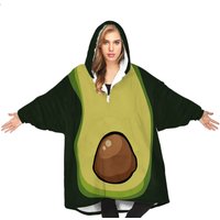 Avocado Sleeper Hoodie Wearable Blanket
