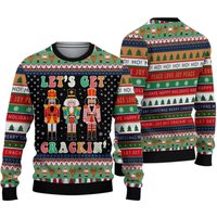 Nutcracker Christmas Sweater, Deez Nuts Nutcracker Sweater