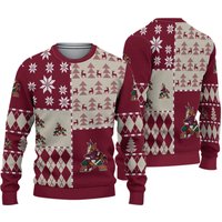 Arizonna Coyotes Ice Hockey Christmas Ugly Sweater