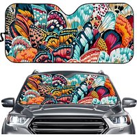 Car Front Window Sunshade Butterfly