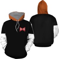 Android 17 Dragon Ball Z Anime 3d Printed Hoodie