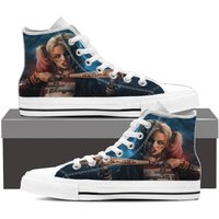 Harley Quinn Joker High Top Sneakers