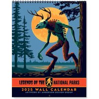 2025 Wall Calendar: Legends Of The National Parks () | 2025 National Parks Wall Calendar