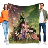 Wicked Flannel Blanket Soft Bed Sofa Couch Office Throw Birthday Gift For Kids