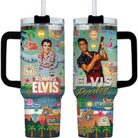 Elvis Presley Tumbler, Elvis King Tumbler, Tour 2024 Tumbler
