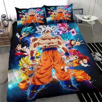 Seven Dragon Balls Anime Bedding Set