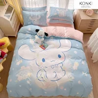 Sanrio Cartoon Cinnamoroll Bedding Set