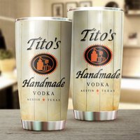 Titos Vodka 20 Oz Tumbler, Titos Vodka Stainless Tumbler