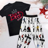 Michael Jackson Pajamas Set, Personalized Family Pajamas, Family Pajamas Set.