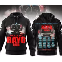 J Balvin Back To The Rayo Tour 2025 Hoodie 3d Hoodie