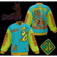 Scooby Doo Baseball Jacket For Fan