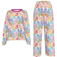 Swear Bears Vintage Cartoon 80's Cartoon Pajamas Set