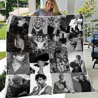 Ross Lynch Photo Collage Fleece Blanket