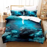 God Zilla Fighting Dragon Bedding Sets