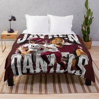 Jayden Daniels Washington Vintage Throw Blanket