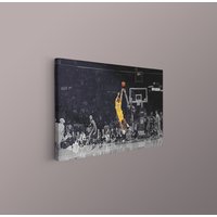 Kobe Bryant Last Shot Canvas Print