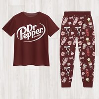 Dr Pepper Pajamas, Pink Coquette Pajamas Pants