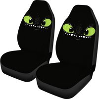 Toothless Car Seat Covers, Front Auto Seat Covers