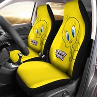 Tweety Bird Car Seat Cover, Tweety Bird Car Cover, Car Interior Decor