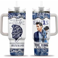 Custom Elvis Presley 40oz Stainless Tumbler