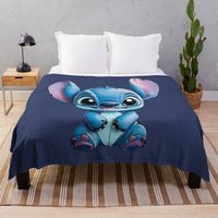 Lilo And Stich Throw Blanket