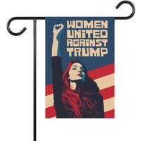 Women United Against Trump Garden Banner, Anti-trump Yard Flag