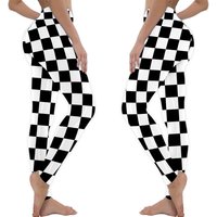 Checkered Yoga Leggings