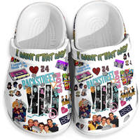 Backstreet Boys Shoes, Bsb Rock Band Clogs