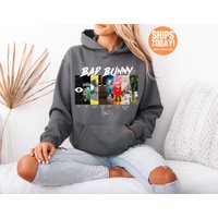 Bad Bunny Hoodie, All Albums Bad Bunny New Album Hoodie , Debi Tirar Mas Fotos