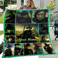 Custom Elphaba Blanket Wicked The Musical Blanket