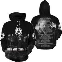 Linkin Park From Zero 2025 Tour 3d Hoodie, Unisex All Size