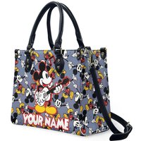 Personalized Micky Leather Handbag, Cartoon Mouse Gift, Gift