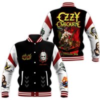 Personalized Ozzy Osbourne The Ultimate Sin 3d Baseball Jacket, Gift For Fans