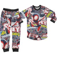 Personalized Name Miles Spidey And His Amazing Friends Cute Pajamas Set
