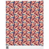 Gaming Wrapping Papers, Jinx And Arcane Holidays Gift Wrap, League Of Legend Christmas Paper