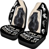 Running Horse Horse Seat Covers