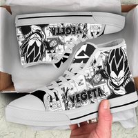 Vegeta High Top Shoes Manga Sneakers