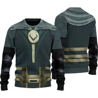 Loki Cosplay Sweatshirt - Full Over Print 3d Design
