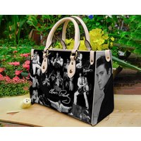 Lover Elvis Presley Leather Handbag, Elvis Presley Lover's Handbag, Elvis Presley Handbag