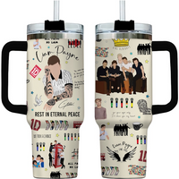 Liam Payne Tumbler 40 Oz, Album 1d Midnight Memories Tumbler, 1d Fan Coffee Tumbler