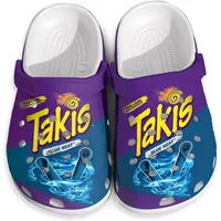 Funny Takis Snack Clog Shoes, Spicy Chips-themed Footwear For Food Lovers