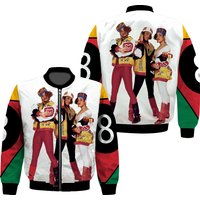 Salt N Pepa Jacket 8 Ball Idol Maker Salt N Pepa Push It Video 90s Rap Hip Hop