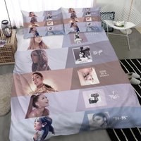 Singer Ariana Printed Bedding Sets, Gifts For Fan, Birthday Gift