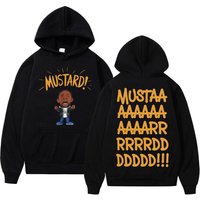 Hot Rapper Kendrick Lamar Mustard Hoodie Men's Women's Fashion