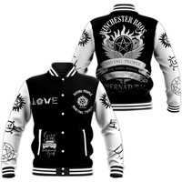 Supernatural Baseball Jacket, Dean Winchester Jacket