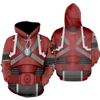 Word Bearers Legion Colour Scheme - Costume Cosplay Hoodie