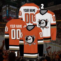 Personalized Anaheim Ducks Hockey Jersey, Jersey For Men With Your Team Name