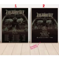 Custom Imminence The Return Of The Black Tour North America 2025 Poster
