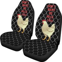 Chicken Lovers Car Seat Covers, Country Farmer Gift