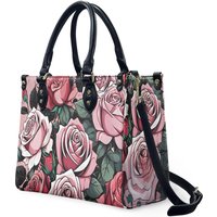 Roses Leather Bag, Flowerlover Handbag